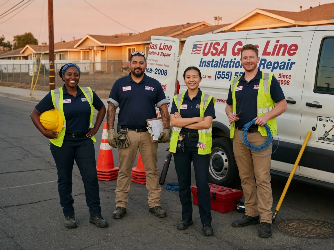 Gas Line Installation company in Dewitt, IL