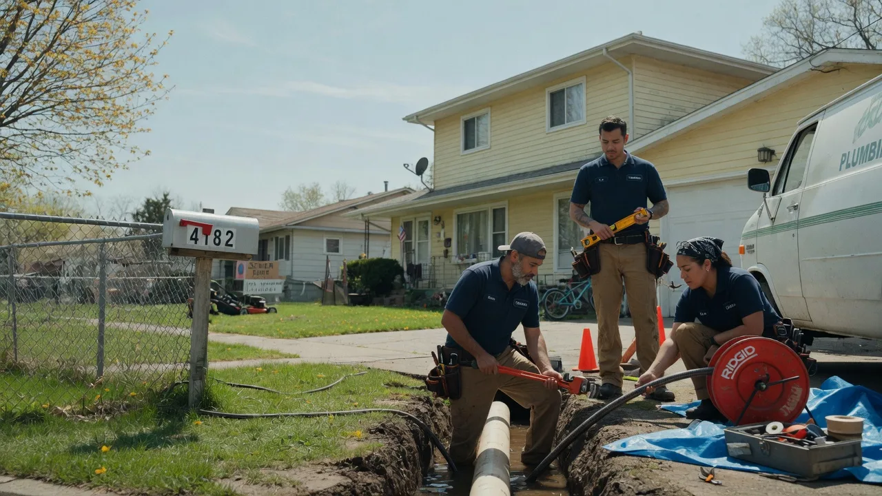 Gas Line Repair in Dewitt, IL near me